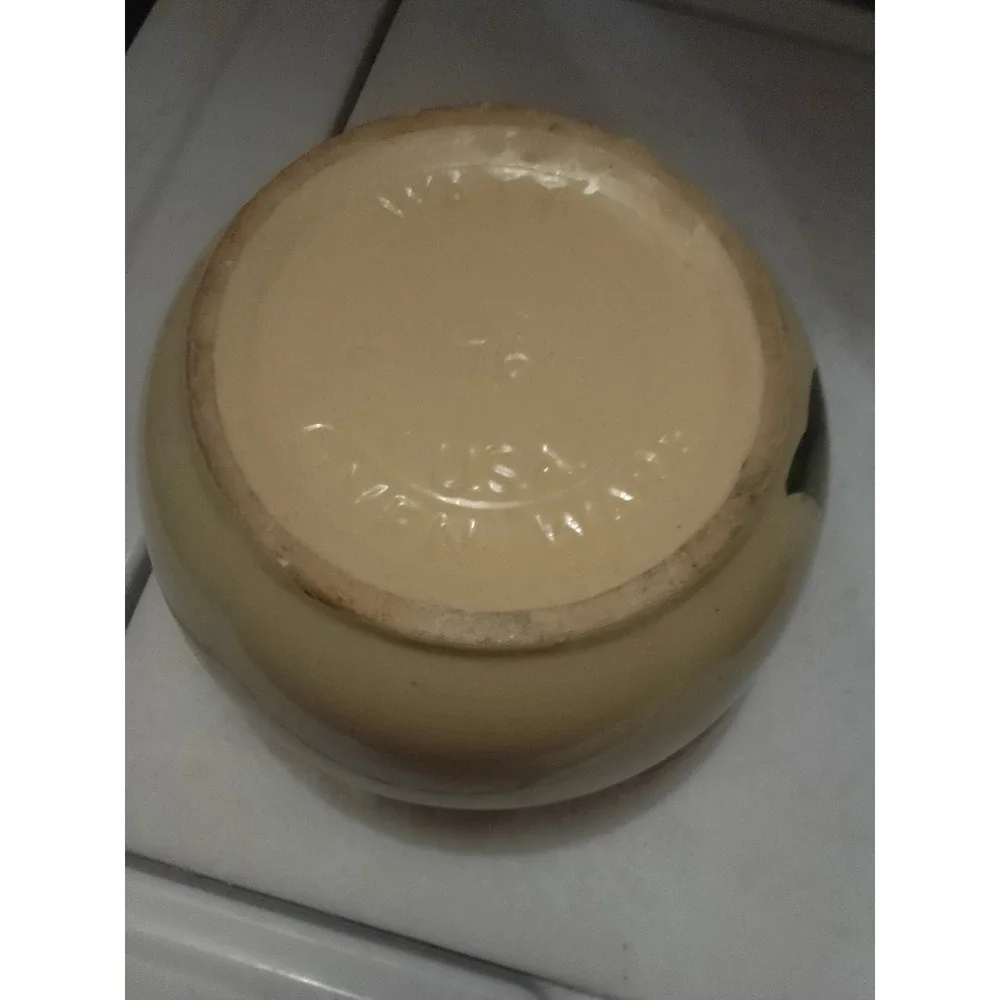 Replacement Watt Pottery 76 Apple Bean Pot/Cookie Jar Ovenware U.S.A No Lid...
